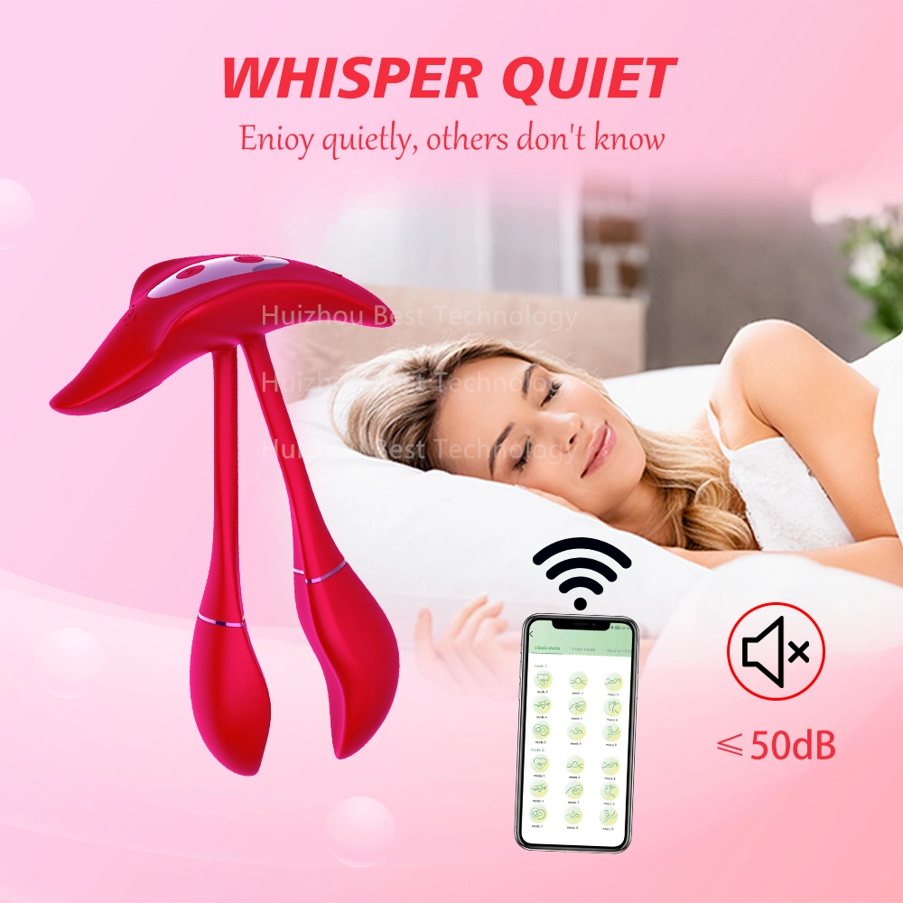 AMZ Hot Sale Wireless APP Fernbedienung Kiss Vagina Vibrator Ei Sex Spielzeug Erwachsene Produkte für Frauen