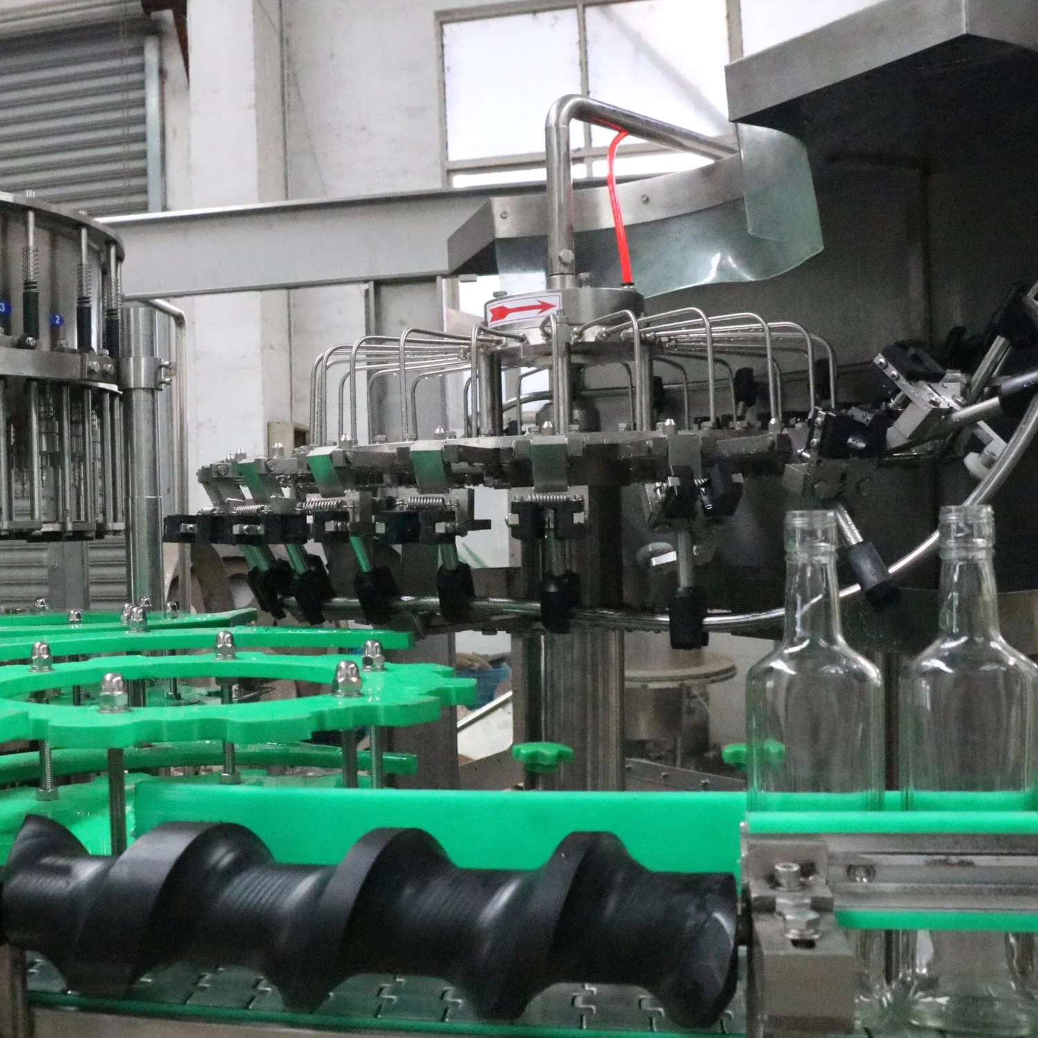 Automatic Juice Glass Bottle Filling Equipment