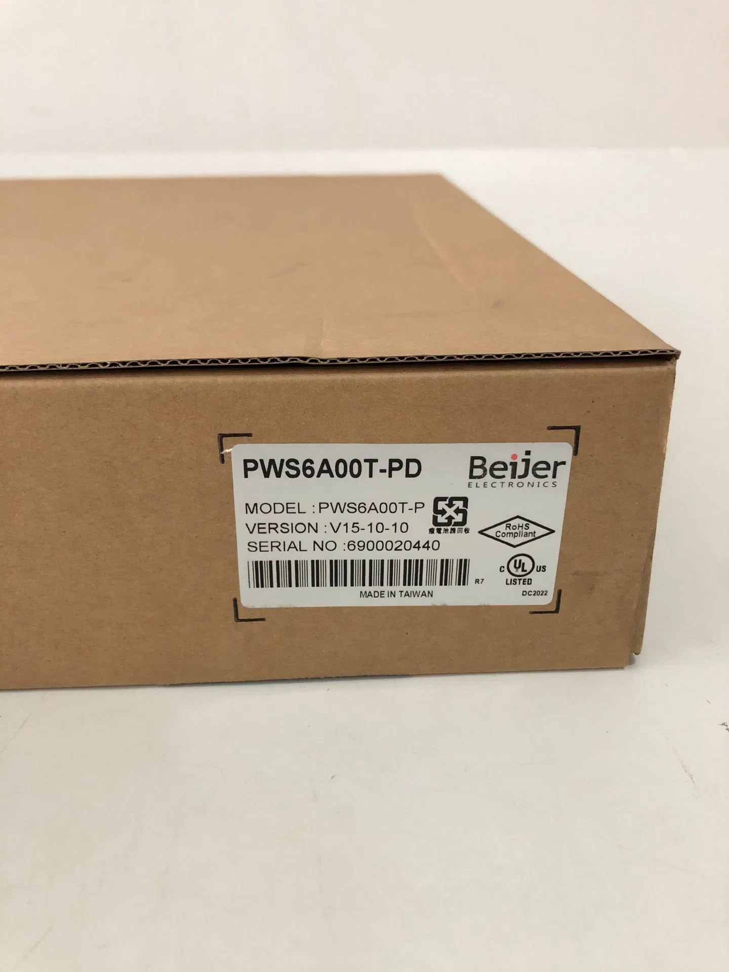 Beijer HMI panel táctil pantalla Pws6a00t-pd en stock