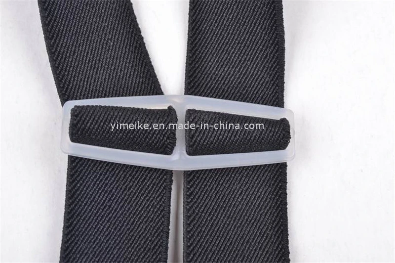 Unisex Fashion 4 Clips Elastic H Suspender Apparel Accessories