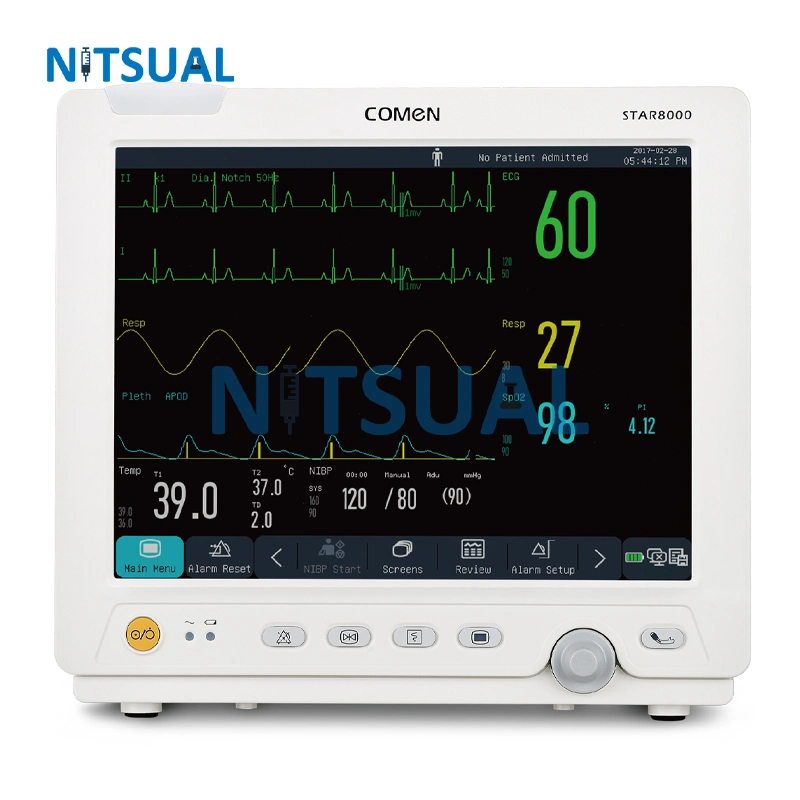 Tragbarer medizinischer Multi Parameter Monitoring-Gerät Comen ITS Patientenmonitor