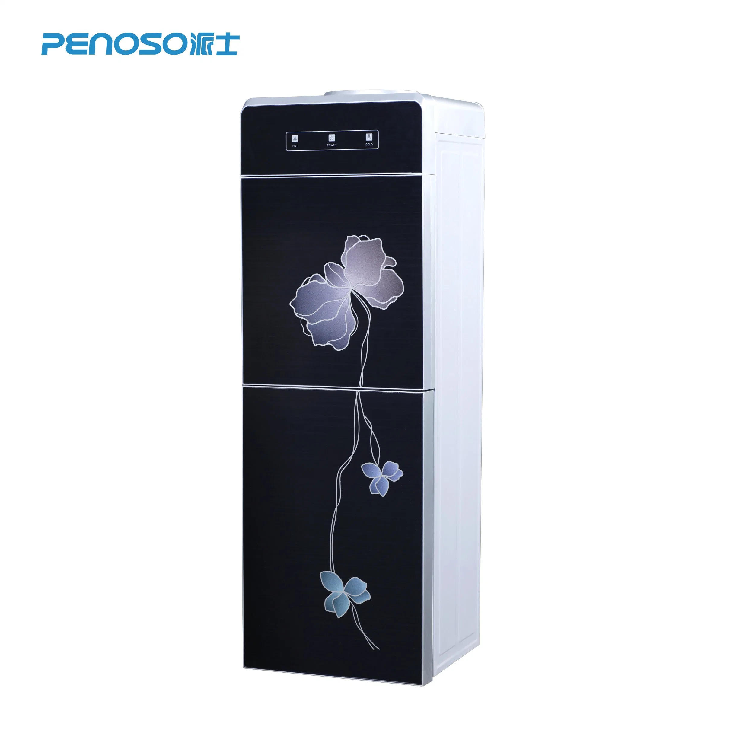 Compressor Cooling Hot & Cold Water Dispenser/ Floor Type Vertical Water Dispenser / Filter / Chiller / Water Purifier / Water Cooler / with Storage Cabinet