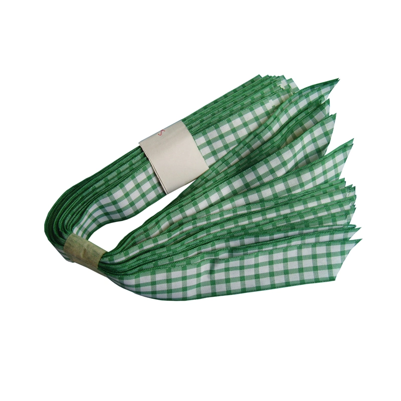 1/8''-2'' Polyester fashion Charistmas Tartan Plaid Ribbon for Gift Packing