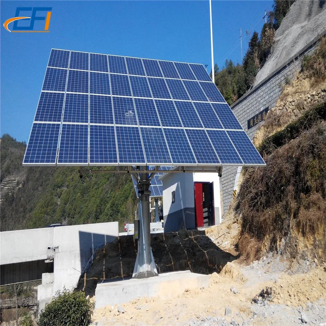 Suelo Solar Panel Solar ajustable para montaje en poste del Sistema de soporte con seguimiento solar