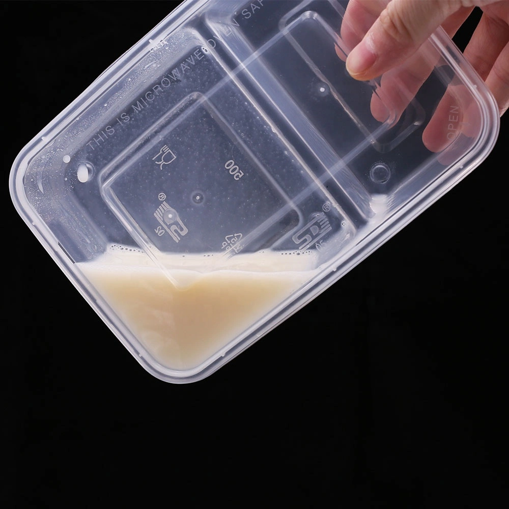 Disposable Plastic Food Package Meal Food Box