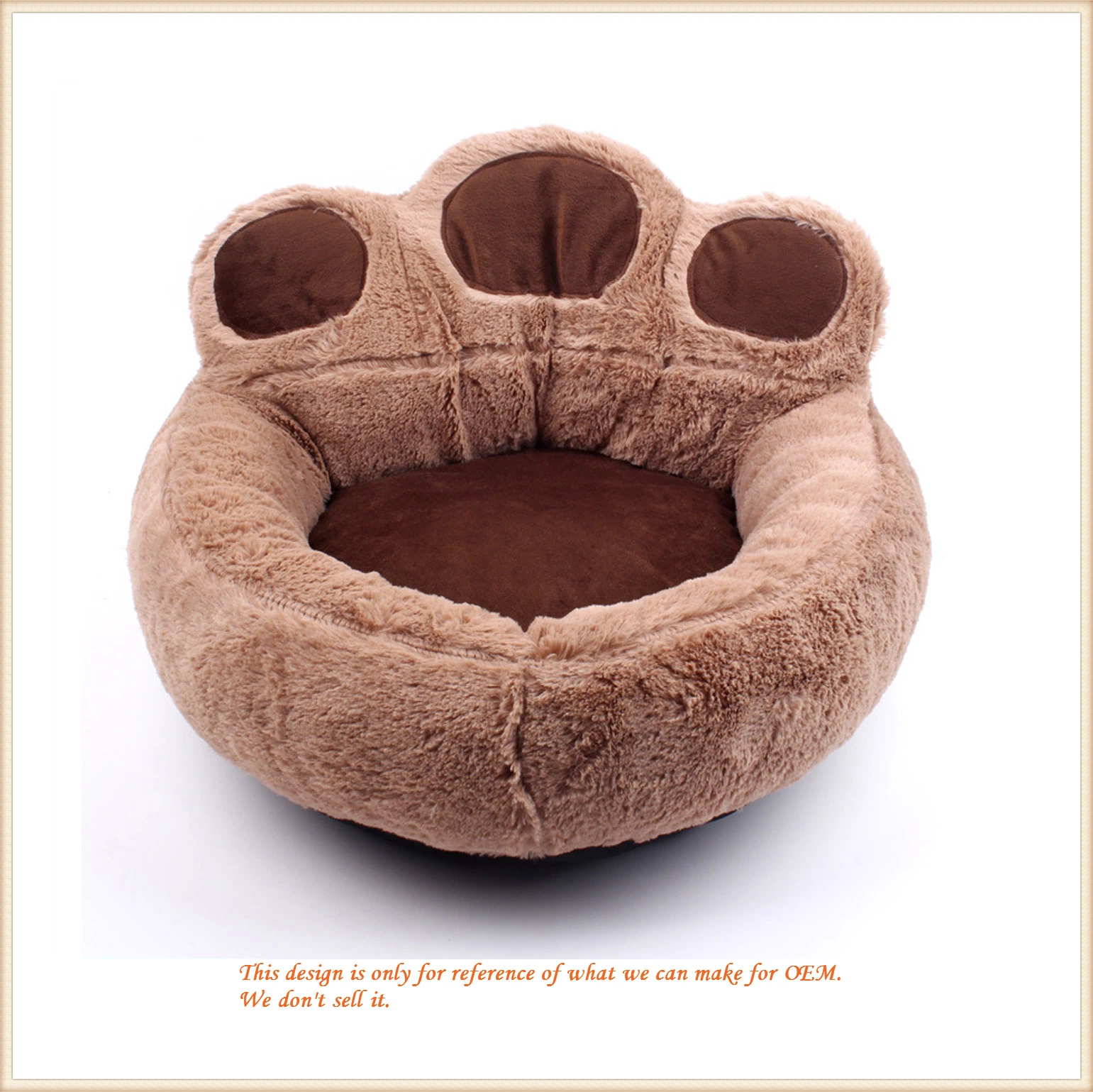 Plush Pet Cat/Dog House Cozy Warm Soft Cave Portable House