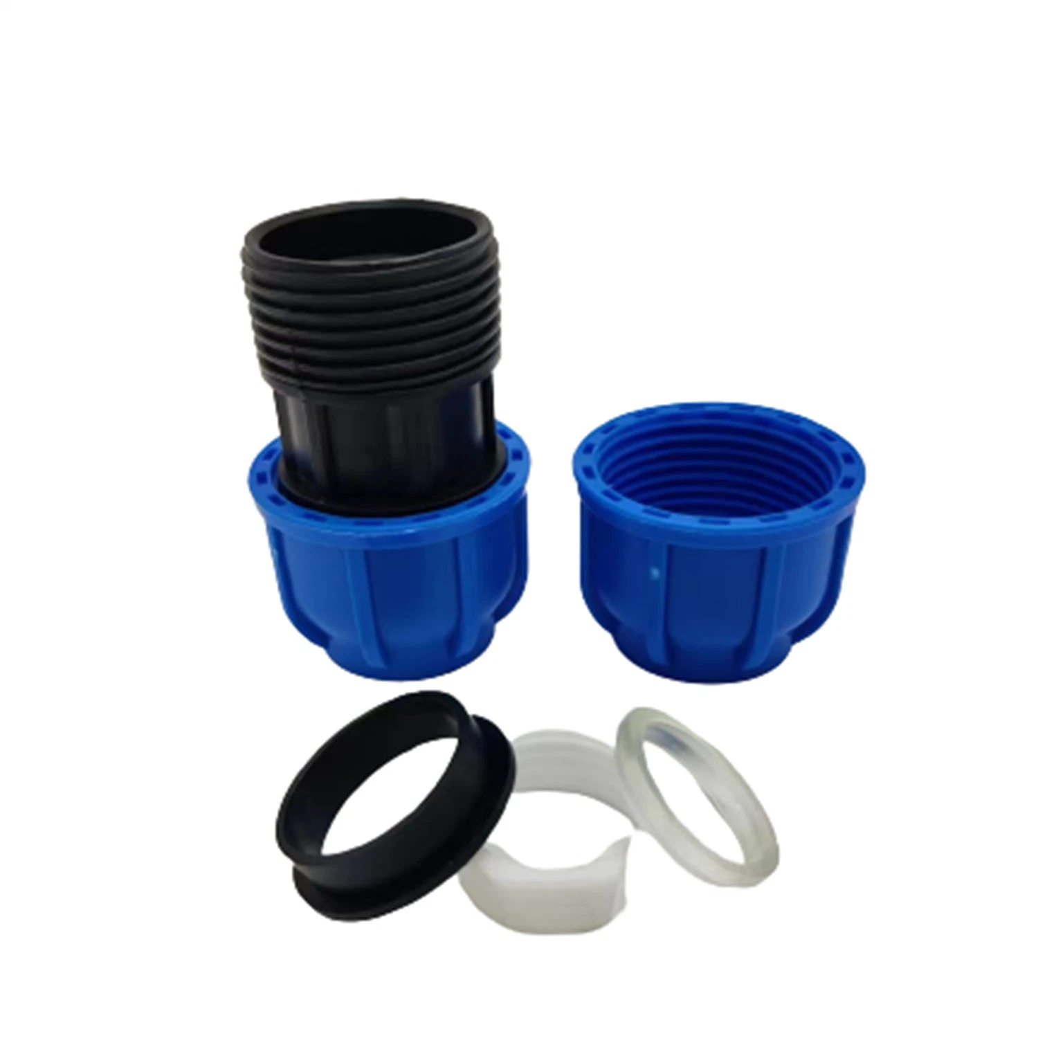 Hot Selling HDPE Compression Fittings Equal Coupling