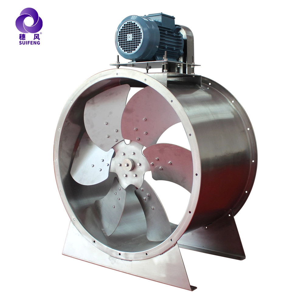 AC Air Duct Portable Ventilator Electric Ventilation Cooling Industrial Exhaust Blower Axial Fan