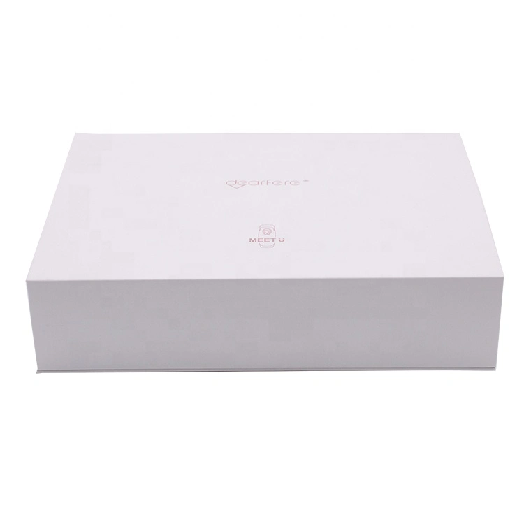 Luxury Custom Paper Rigid Cardboard Packaging Magnetic Closure