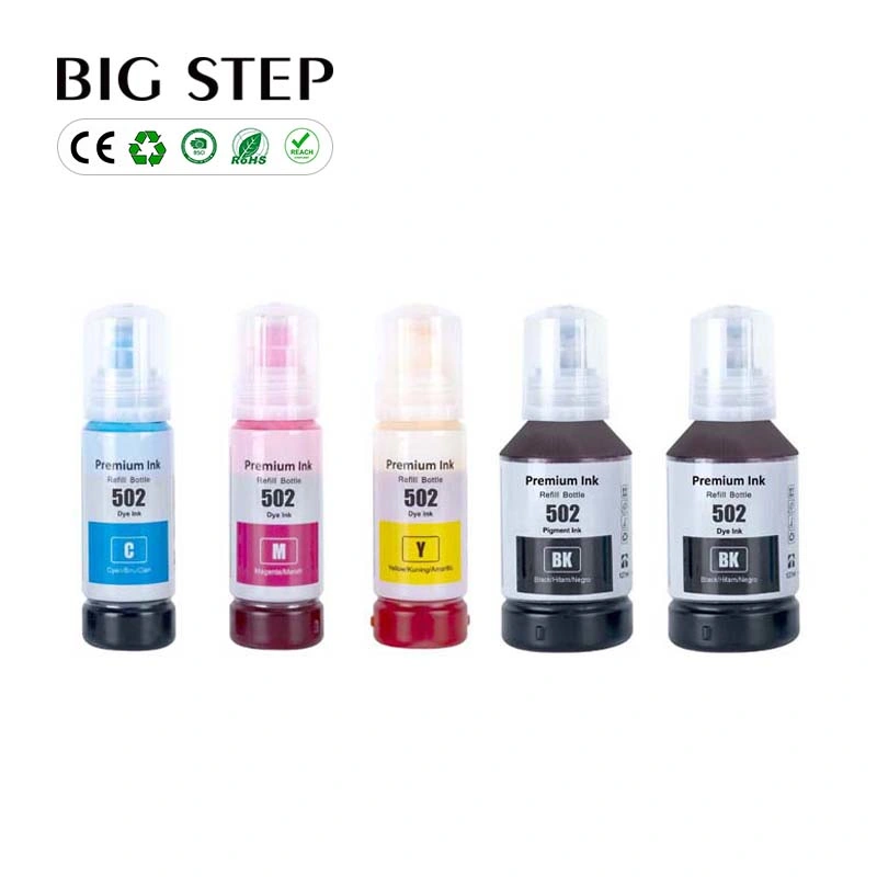 Hot Selling Refill Ink 502 Dye Ink Pigment Ink for Epson Printer