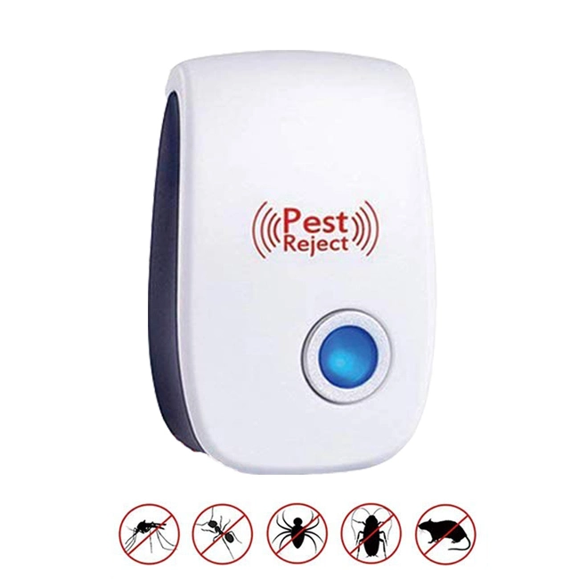 Ultrasonic Smart Plug-in Pest Control Mouse Repellent for Mosquito, Mice, Roach, Spider and Fly