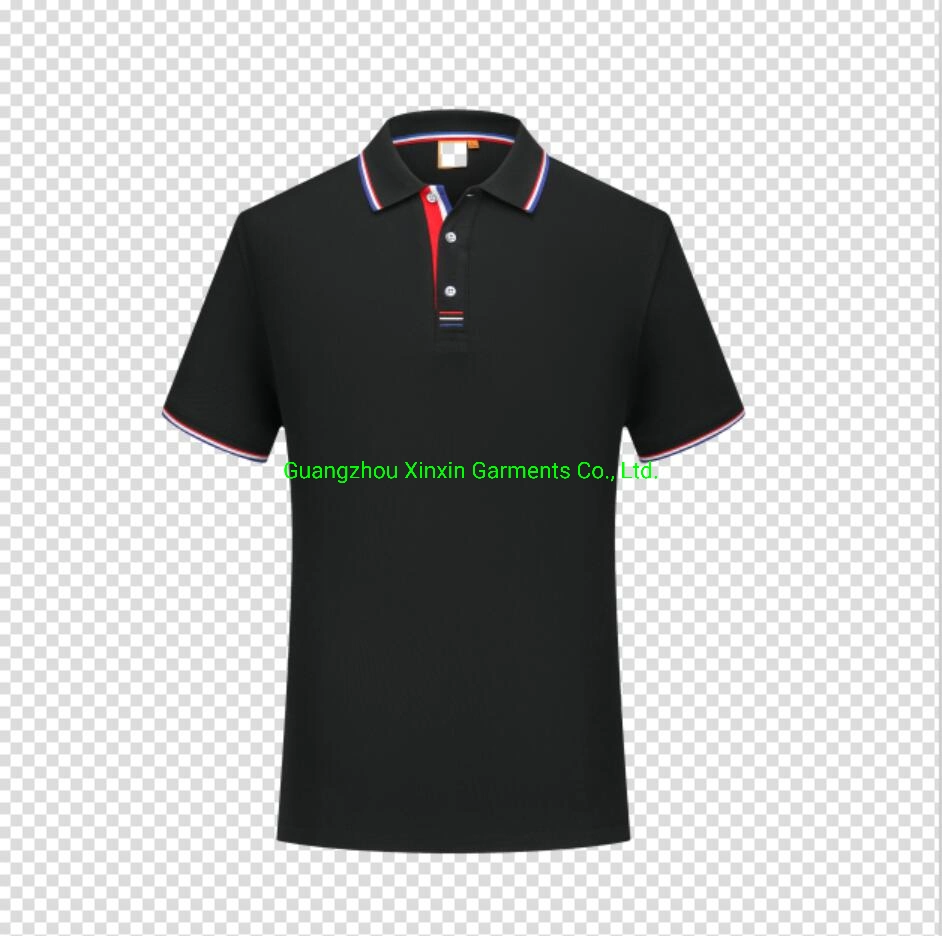 2022 New Factory Clothing Men's Uniform Logo Design Polo Shirt Cotton Breathable Soft Basic Polo (9908A)