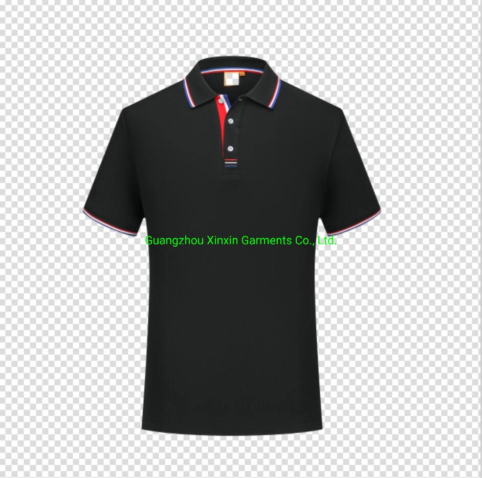 Polo de design com logótipo uniforme 2022 New Factory Clothing para homem Polo Basic macio e respirável em algodão (9908A)