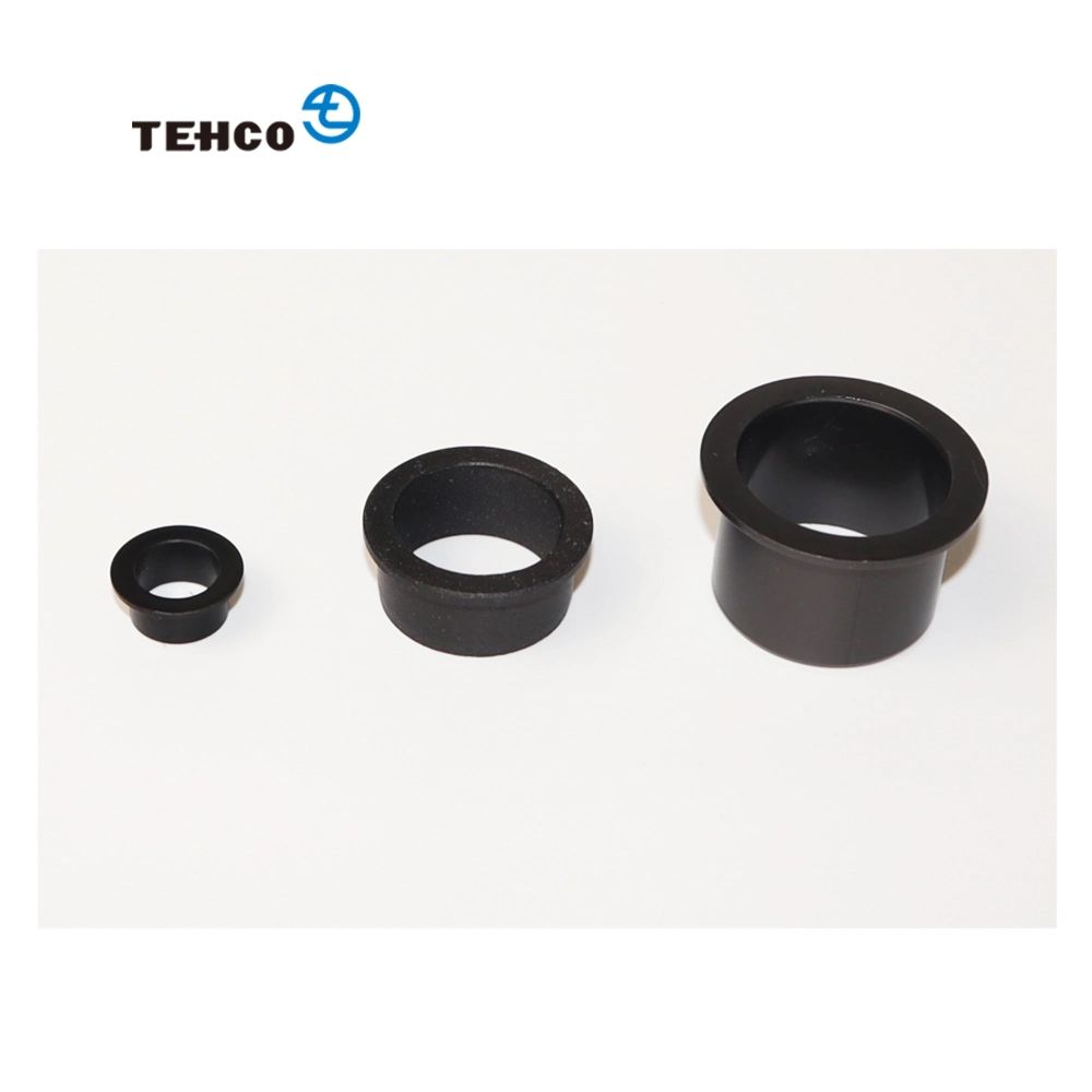 Hot Sale Custom Plastic Bushing with Collar Nylon Rubber POM PTFE Flange Bushings