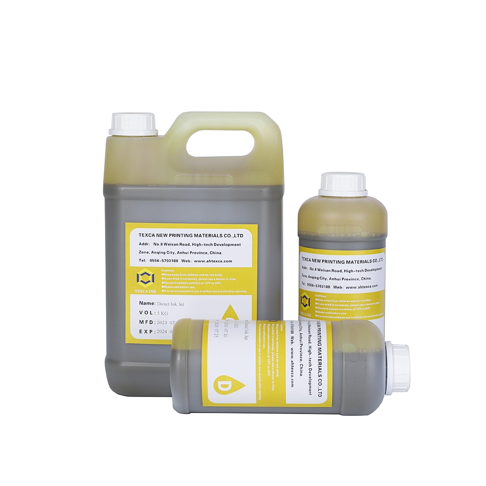 New Product Digital Ink Yellow Disperse Direct Inkjet Dye Sublimation Ink 1kg 5kg