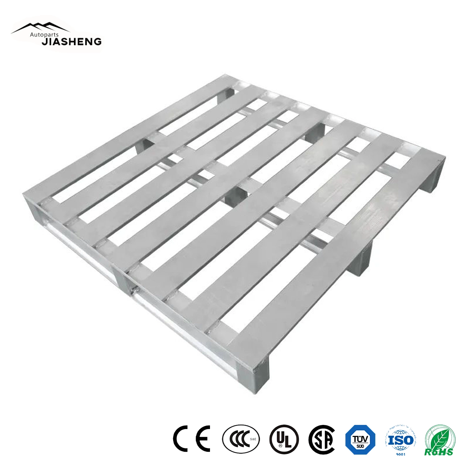 Heavy Duty Stacking Racking System Injection Warehouse Storage Steel Metal Pallet Sale