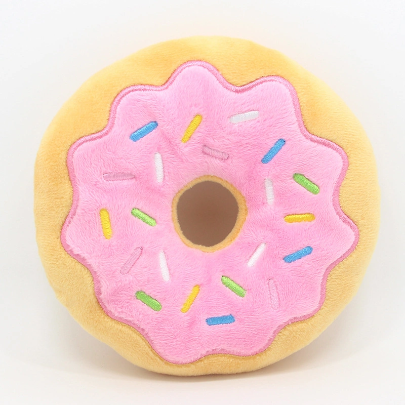 Plush Donuts with Sprinkles Stuffed Pet Interactive Gift Pet