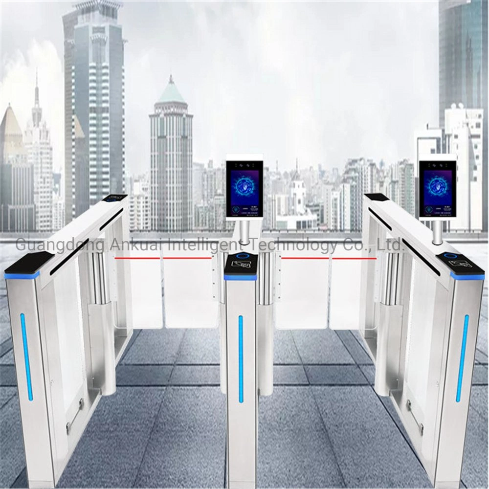 High Passing Anti-Tailgating Optical Face Recognition Turnstile Swing Speed Gate