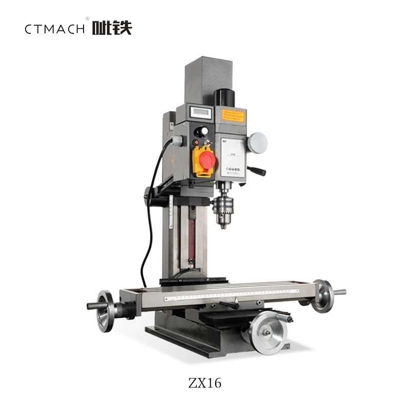 El ZX16 Mini de Velocidad Variable de metal de perforación fresadora universal