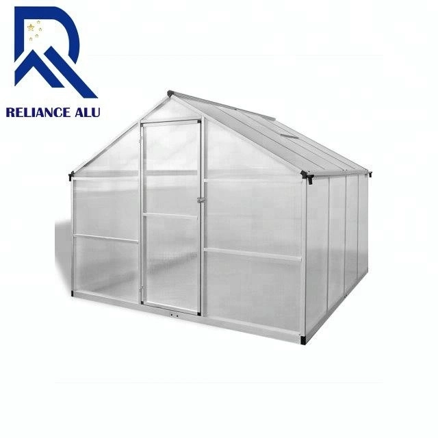 Prefab Aluminium Hobby Garden Indoor Polycarbonate Flower Mini Green House