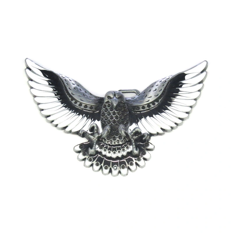 Belt Buckle Custom Logo Eagle Die Casting Wholesale/Supplier Custom Zinc Alloy Customized Garment Accessories Belt Buckle