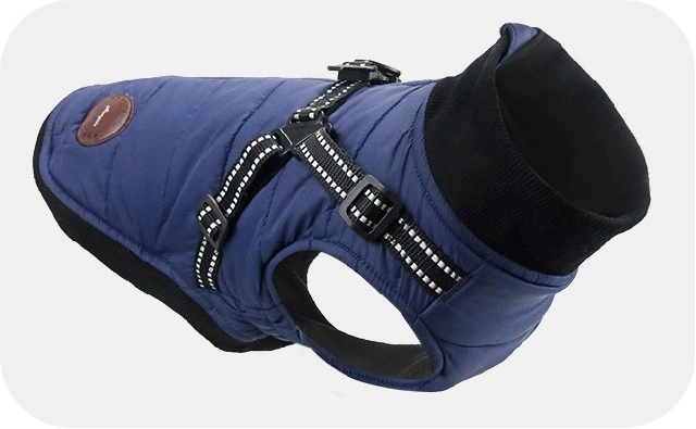 Vêtements de créateur pour animaux manteau d'hiver intérieur en coton Doublure en polaire chien Vêtements