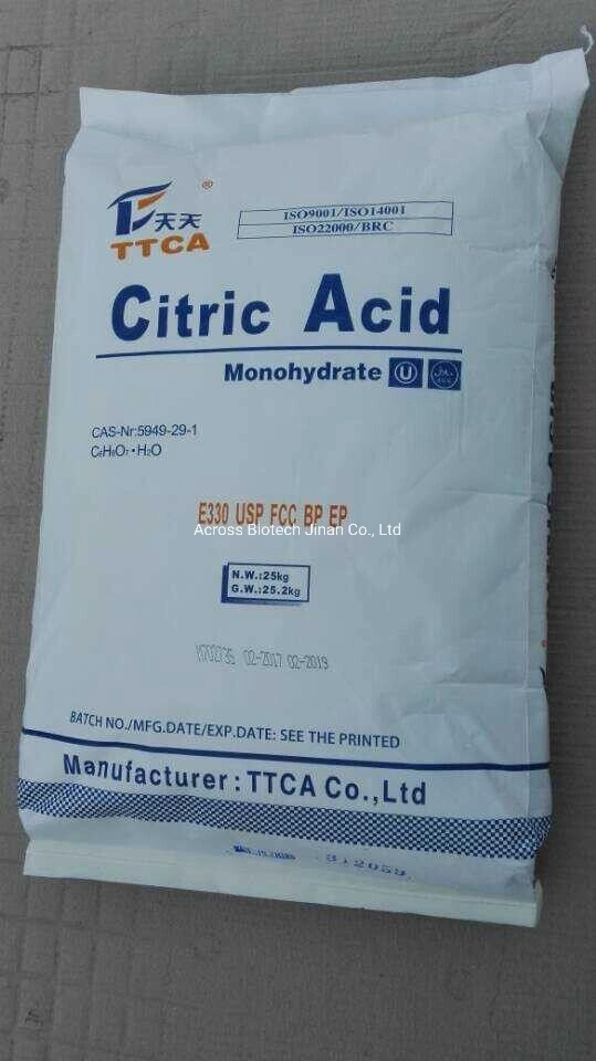 Organic Acid Citric Acid of Monohydrate and Anhydrous with Nice Price