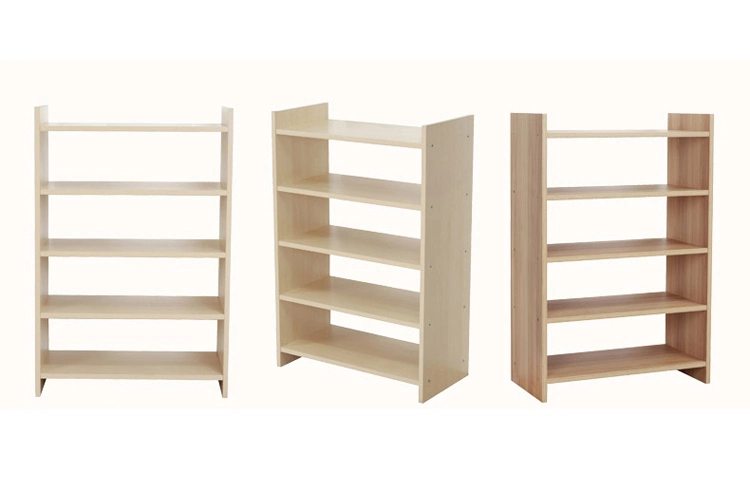 Different Colors Melamine Laminated Pb/MDF Shoe Cabinet Shoe Rack