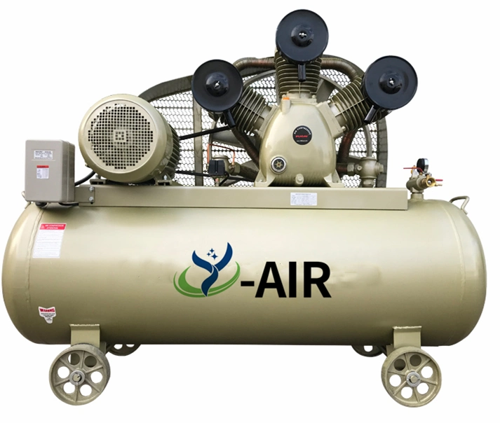 7.5kw 11kw 15kw 100psi 30bar Oilless Reciprocating Piston Air Compressors Portable/ Mobile Belt Driven Air Compressors Booster Air Compressor 10bar