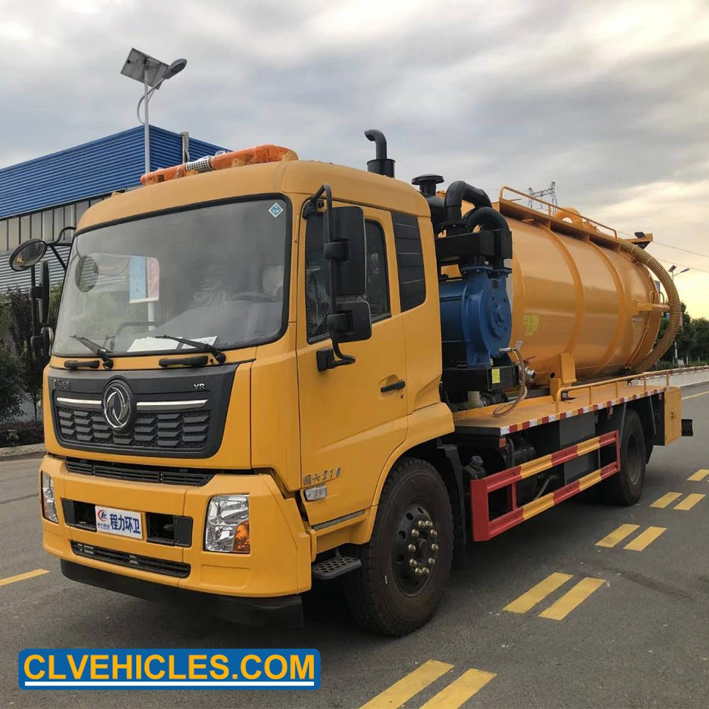 Hot Sale Economic 10m3 Fecal Suction Cleaning Sewage Vacuum Truck