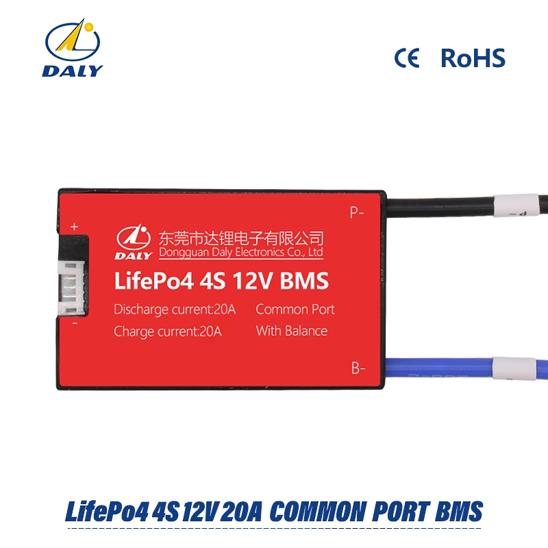 Daly BMS 3-32s 12V-96V 10A-250A para batería 32650 18650