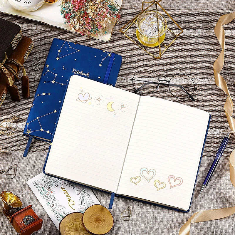 Hot Sell PU Leather Notebook Printing with Elastic Band