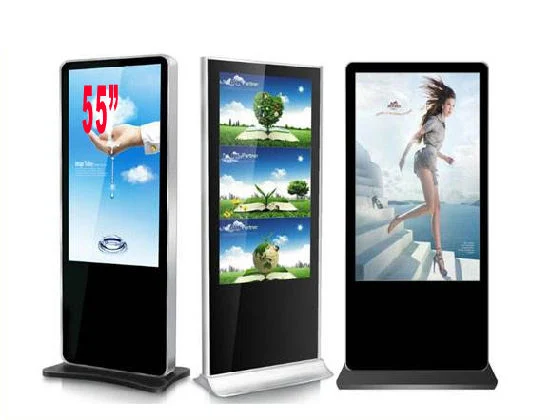 Factory Cheap Price Indoor 55 65 Inch Large Size LCD Advertising Player Innovative Floor Standing Touch Screen Koisk Advertising Display