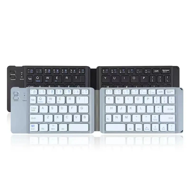 Wireless Portable Folding Bluetooth Foldable Cellphone Tablet Keyboard-Bt18