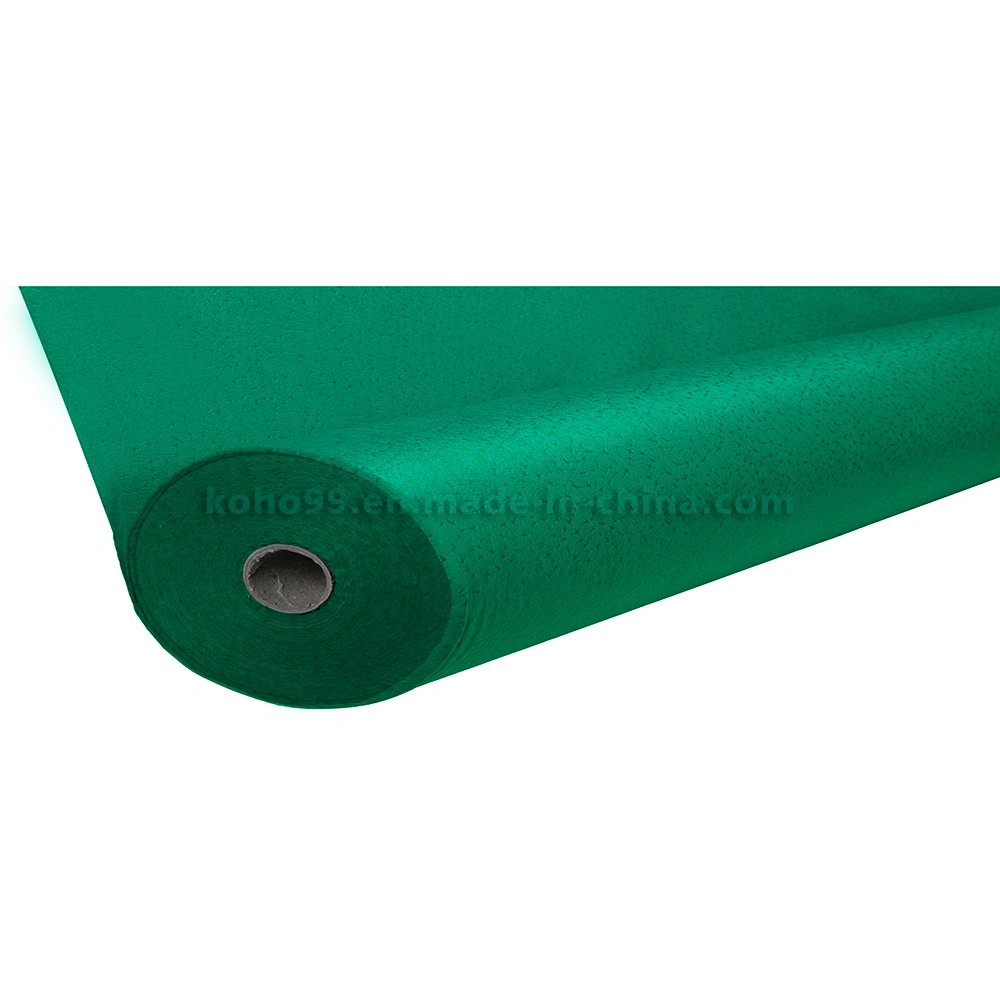 Grass Green Newest Star Embossed Non Woven Fabric