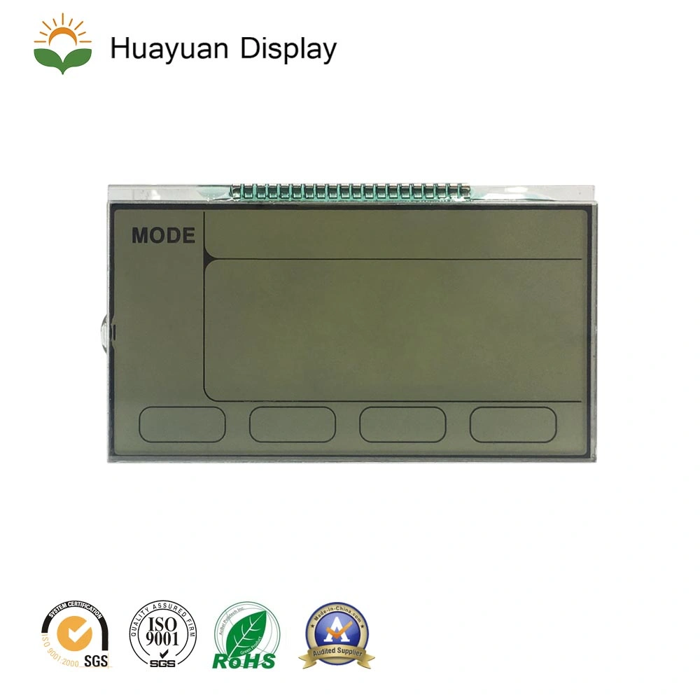 7 Segment LCD Display for Pill Box Transflective Htn LCD Display