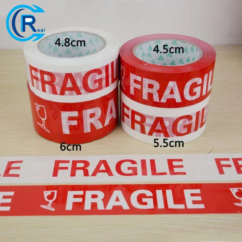 Export Warning Seal Box Fragile Tape Big Word Tape Tape Manufacturer Anti-Theft Packing Tape