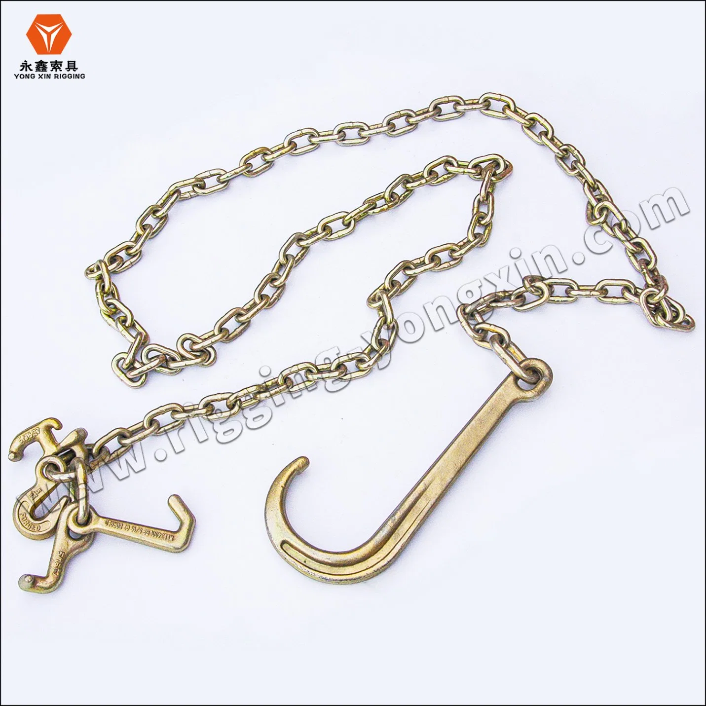 Towing Car Drag Chains G70 Trailer Safety Tow Chain with J Hook