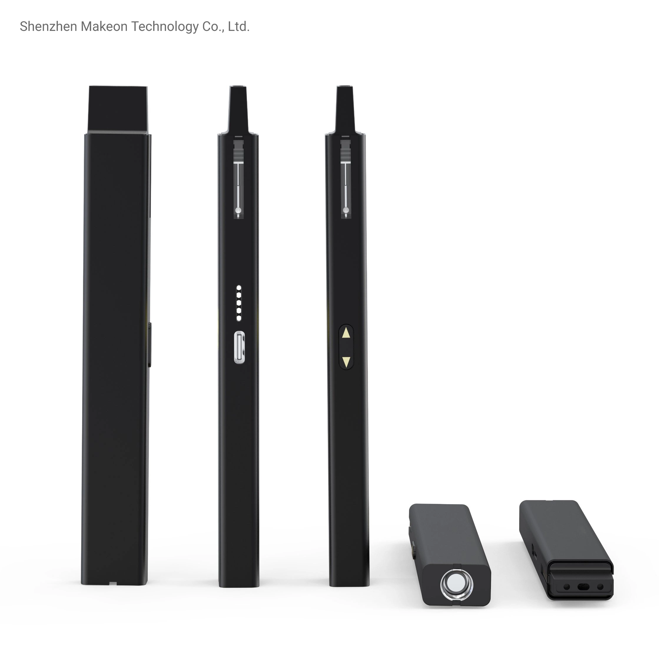 The New Pod Vfire Vape Pen Battery for Pods and Carts Slim Sleek Smart Button with LED Light Voltage OEM Brand Logo