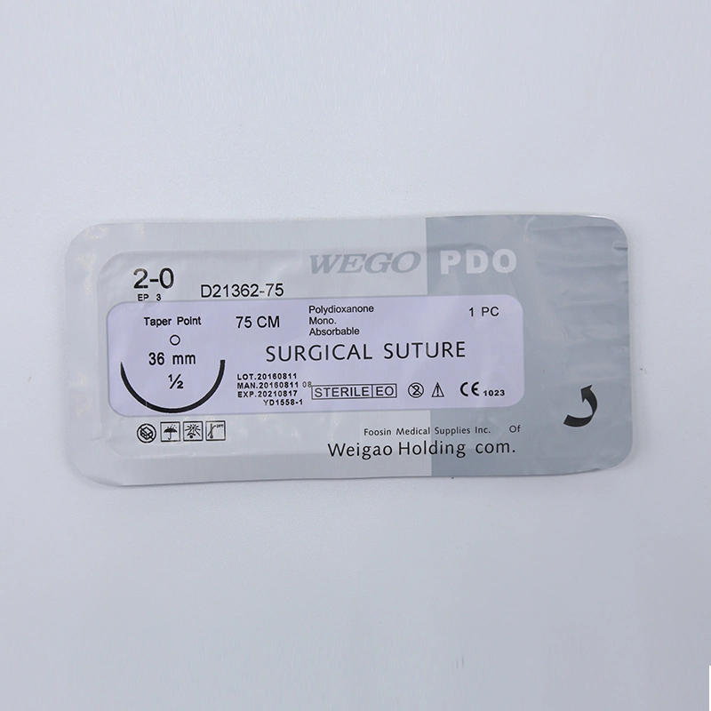 CE ISO Approved High quality/High cost performance  HS-S Both Absorbable and Non Absorbable Surgical Suture