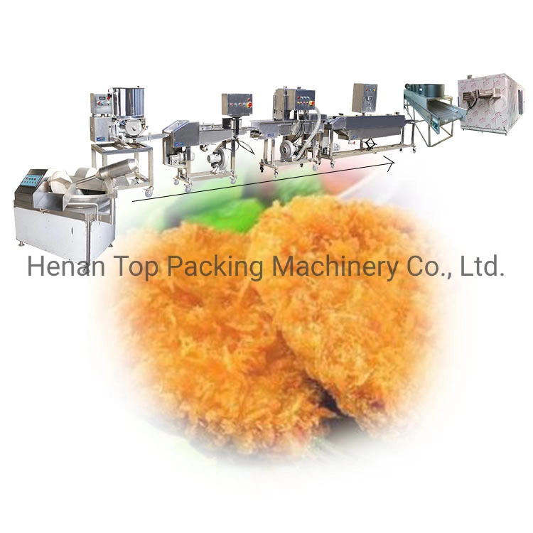 Automatic Burger Patty Production Machine Line Hamburger Patty Jamaican Patty Machine