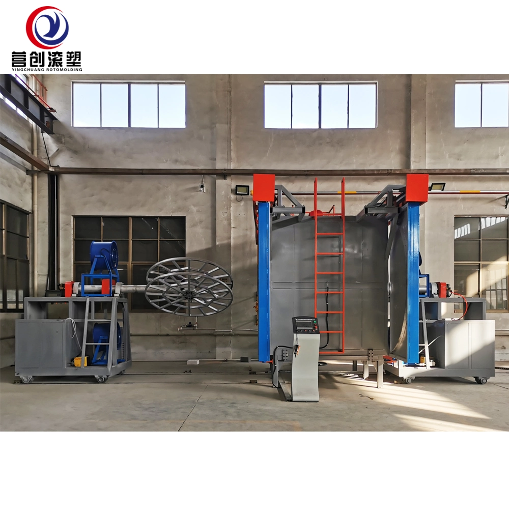 Plastic Tray Manufacturing Machinery Rotomolding Machine