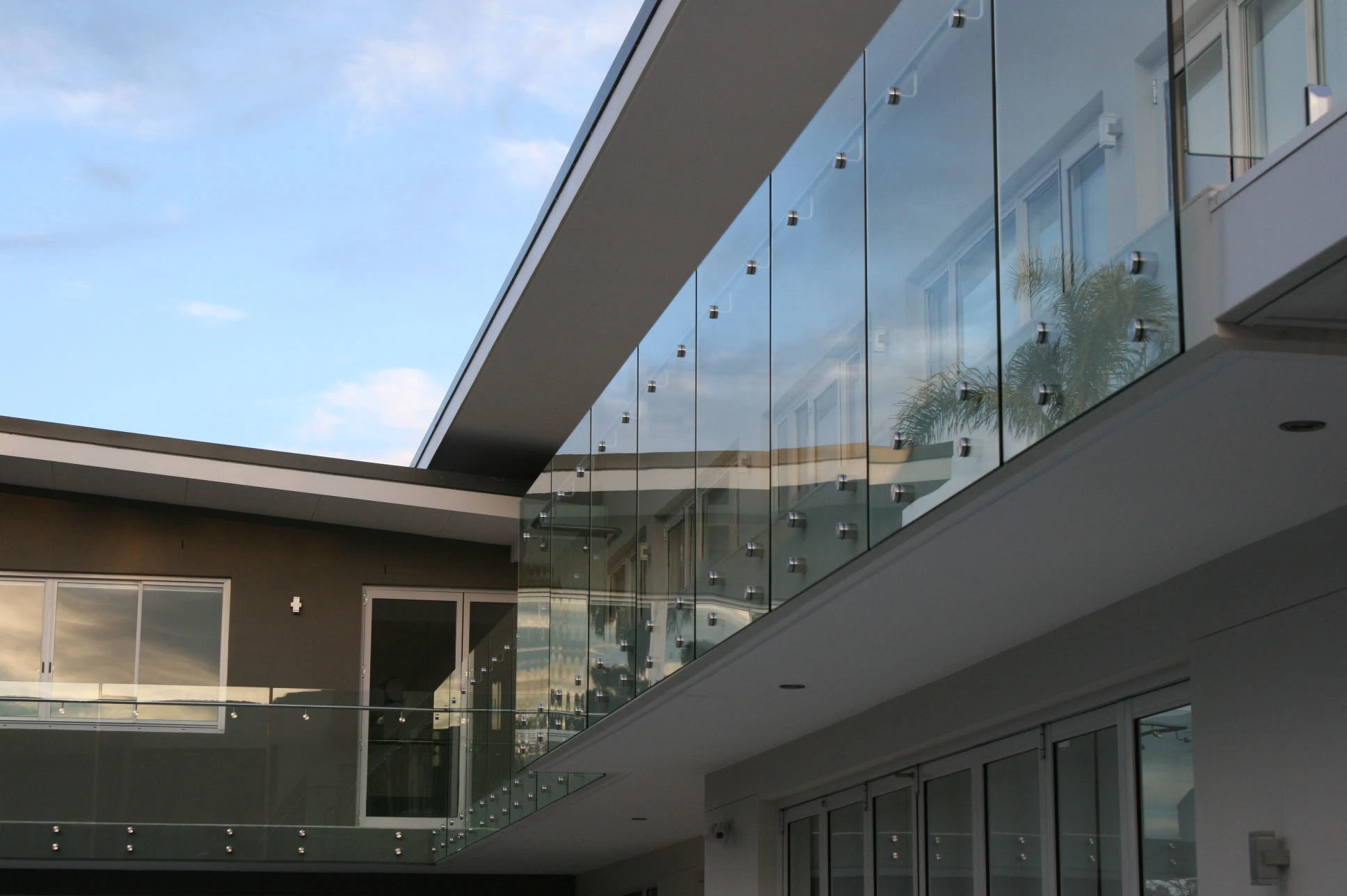 Popular Sale Stainless Steel Brushed Standoff/Patch Fitting Glass Railing/Balustrade