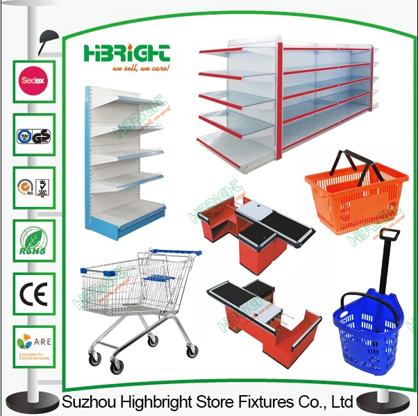 China Manufacturer Store Fixture Supermarket Equipment