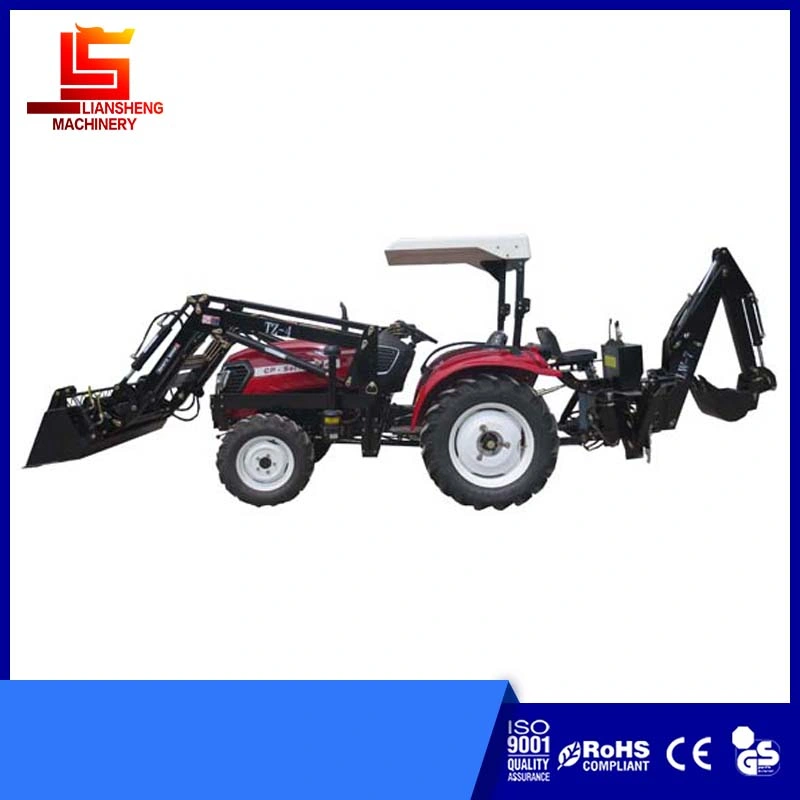 Wheels Tractor with Front End Sonw Blower Tractor with Hydraulic Arm Accessory