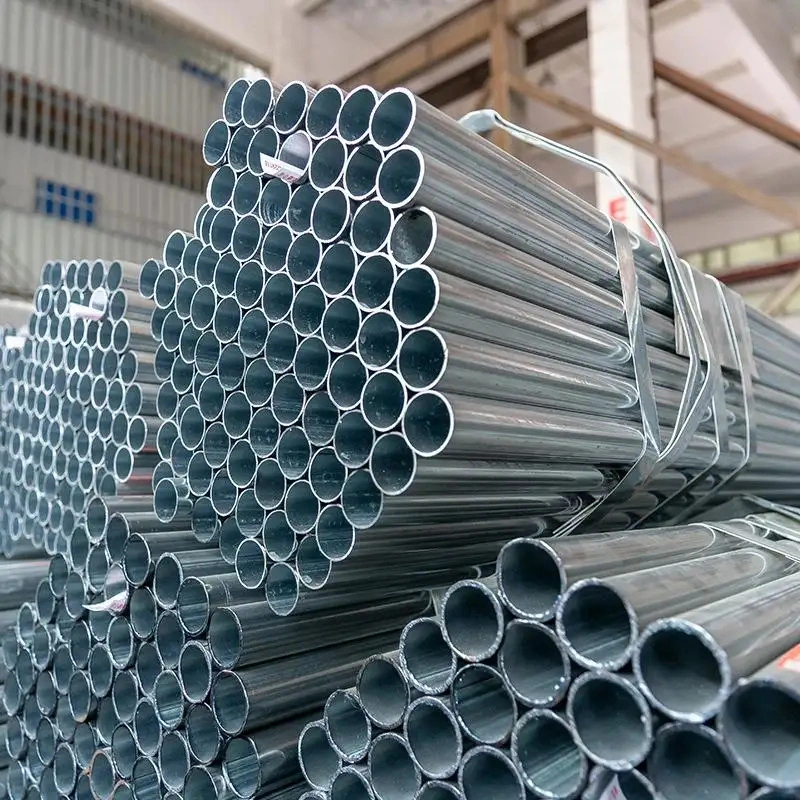 Making Wattled Wall Pipes 1.3m Length Galvanized Steel Round Pipe