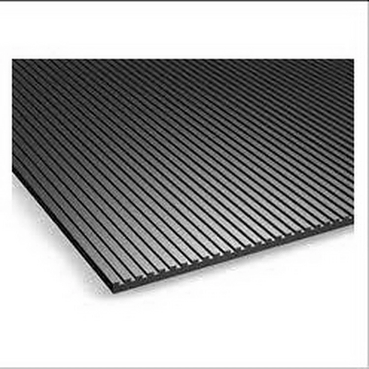 Anti Slip Safety Fine Rib Rubber Mat, Fine Rib Rubber Sheets Flooring