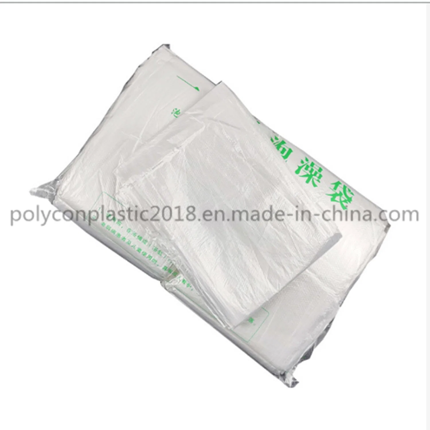 50 Pack Large Disposable Large Size Plastic Film Bathtub Bag PE Plastic Bathtub