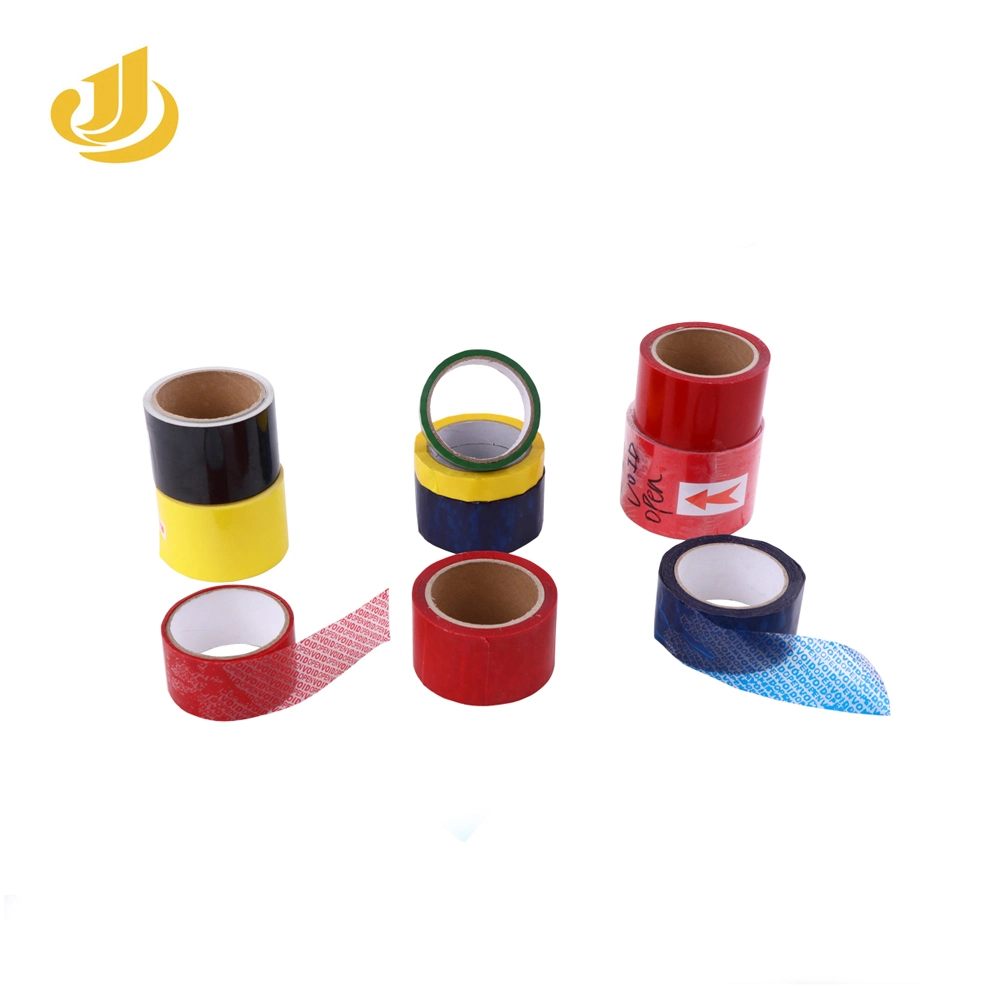 Factory Cheap Colorful Custom Printed Security Adhesive Masking Void Tape for Box Packing