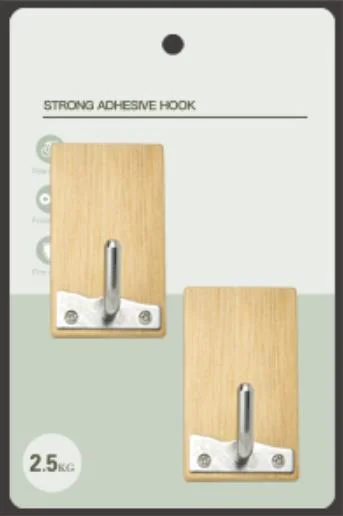 Madera sólida de haya Hooks abrigo Creative Living Room dormitorio Hooks Para ganchos para pared de madera colgados